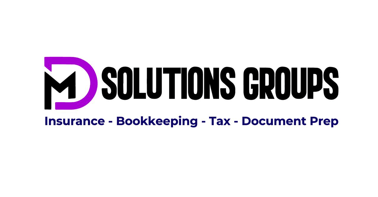 MD Solutions Groups Insurance, Bookkeeping, Tax, Document Prep